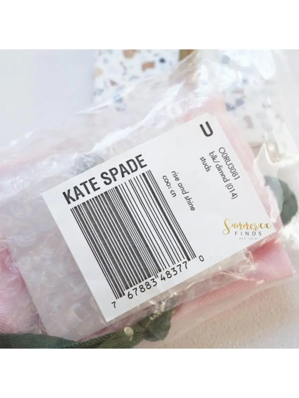 Kate Spade Rise and Shine Crystal Stud Earrings